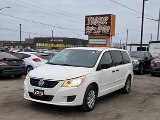 2012 volkswagen routan trendline, 7 passenger, only 52kms, 3.6l