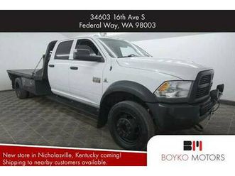 *2012* *ram* *5500* *st cab chassis 4d*