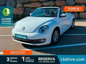 volkswagen beetle cabrio 1.2 tsi design 77kw