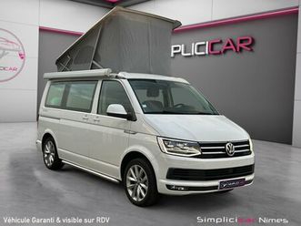 volkswagen california 2.0 tdi 204 dsg7 beach ocean bulli - suivi vw - garantie 12 mois