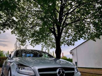 cls 350 coupé w218 irridiumsilber amg line/styling paket