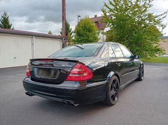mercedes-benz e55 amg w211 garagenfahrzeug sommerauto