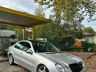 mercedes benz w211 e500 tüv 08/27 neue bremsen