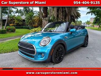 2020 mini roadster cooper convertible 2d