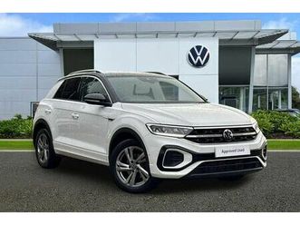 2022 volkswagen t-roc 1.5 tsi r-line hatchback 5d dsg