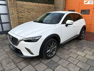mazda cx-3 2.0 skyactiv-g 120 gt-luxury / leder / trekhaak