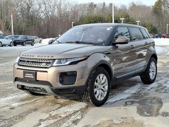 used 2019 land rover range rover evoque se
