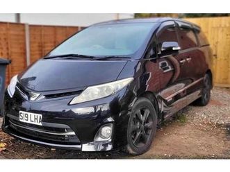 toyota estima hybrid 7seater private plate