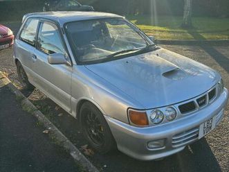 toyota, starlet gt turbo the rare version ep82