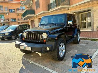 jeep wrangler 2.8 crd dpf sahara auto 200 cv