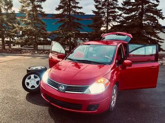 2008 nissan versa sl – 100,301 km – fully loaded & upgraded!