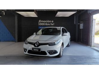 renault fluence 2.0 luxe pack cuero sedan 2016