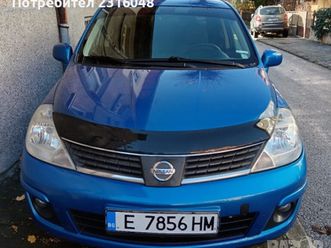 nissan tiida 1.6 бензин-газ