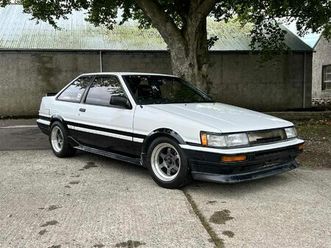 toyota corolla gt coupe levin twin cam 1986