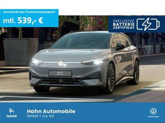 volkswagen id.7 tourer pro 210kw black style iq navi ahk