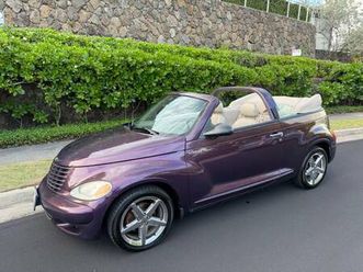 2006 pt cruiser convertible gt turbo