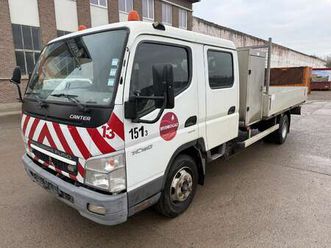 MITSUBISHI CANTER 7c15-double-cabine-benne-7-5-tonnes