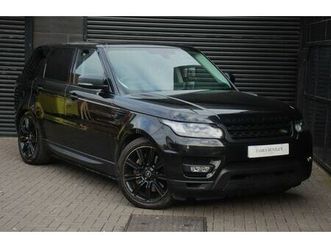 2016 land rover range rover sport 3.0 sd v6 hse dynamic 3.0sd (306bhp) awd auto