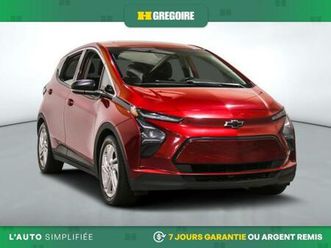 2022 chevrolet bolt ev 1lt electric auto ac gr elect mags cam recul bluet