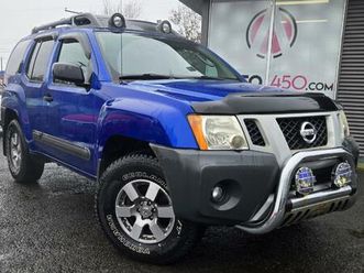 2012 nissan xterra pro-4x bas kilo comme neuf