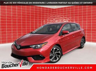 2016 scion im automatic, air conditioner, mags, pionner of the t