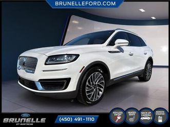 2019 lincoln nautilus reserve awd technology package