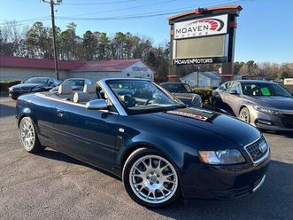 used 2006 audi s4 quattro cabriolet 2d
