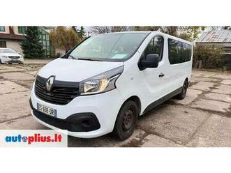 renault trafic, 1.6 l., passenger minibus