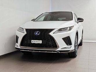 lexus rx 450h f-sport: réserver un essai sur route !