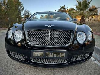 bentley continental gt descapotable automático de 2 puertas