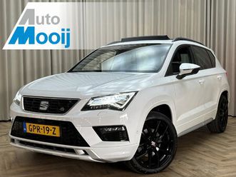 seat ateca 2.0 ecotsi fr 4drive *panoramadak* | 360 camera | carplay | keyless | leder/alcantara | adapt. cruise | stoelverwarming