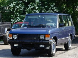 range rover classic lse 4.2 bleu plymouth