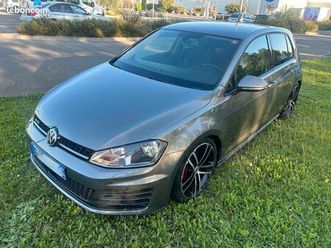 volkswagen golf 7 2l tdi 150cv pack gtd gps clim 12500euros