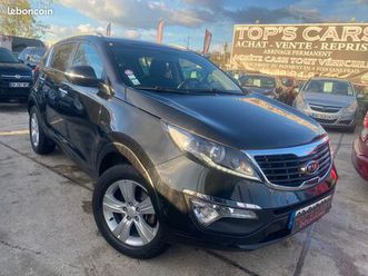 kia sportage iii 1.6 gdi 135ch active * gps camera radar régulateur bluetooth clim jantes alu * crit'air 1 * moteur à chaine * 43812 kms