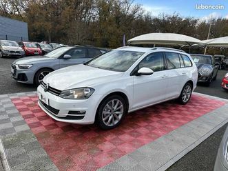 volkswagen golf vii sw 1.6 tdi 110ch bluemotion technology fap confortline business dsg7