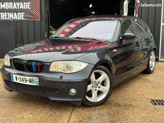 bmw 118i 143ch e87 187000km feux xenon, régulateur, sièges sport chauffants