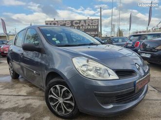 renault clio 3 1.2 16v 75ch authentique 5p * bluetooth clim * 2 ème main * crit'air 2 * entretien à jour * paiement en 4 x