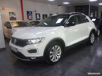 vw t-roc t roc 1.5 tsi 150 lounge 103mkm 1e main/fr clim/regul /front assyst/tel/ja16/camera+radars/ factures d entretien