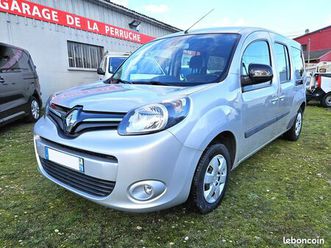 renault grand kangoo tpmr dci 110 5 places + 1 fauteuil 1ere main avec tva