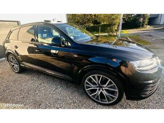 audi q7 black édition - v6 286 - 7 places