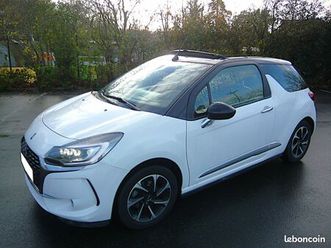 ds ds3 cabriolet - 1.2 thp 110ch - 2018 - 48 000kms - eat6 - performance line - courroie neuve