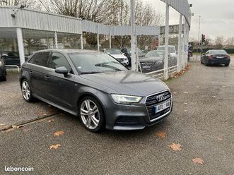audi a3 sportback 1.5 tfsi cod 150 s tronic 7 s line