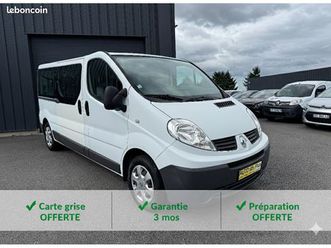 renault trafic long 2.0 dci 90 l2h1 9places () mini bus