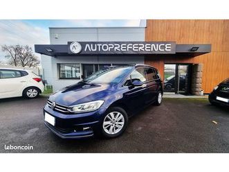 volkswagen touran 2.0 tdi 150ch highline dsg7 5 places*1er main*toit ouvrant panoramique*keyless