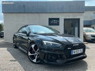 audi rs5 coupé quattro tfsi 450ch full options / car-play / toit ouvrant / camera / ligne milltek / magnifique