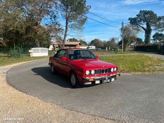 bmw e30 325i cabriolet restaurée et d'origine