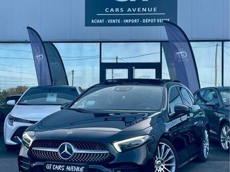 mercedes classe a iv amg line pack prenium plus 8g-dct/vh français/toit ouvrant/multibeam led/garantit mercedes/burmester/camera 360/carplay/jantes 19