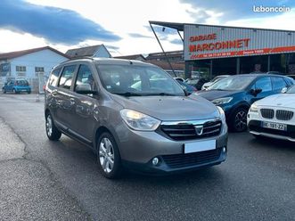 dacia lodgy 1.5 dci 110ch lauréate / gps / radars de recul / roue de secours