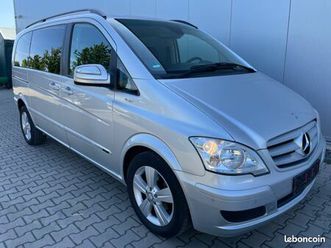 mercedes viano trend edition compact 2.2 cdi 163 ch - attelage - 6 places - clim auto - chauffage d'appoint