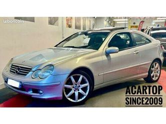 mercedes c220 cdi coupe/131000km/1main/carnet complet/an2003